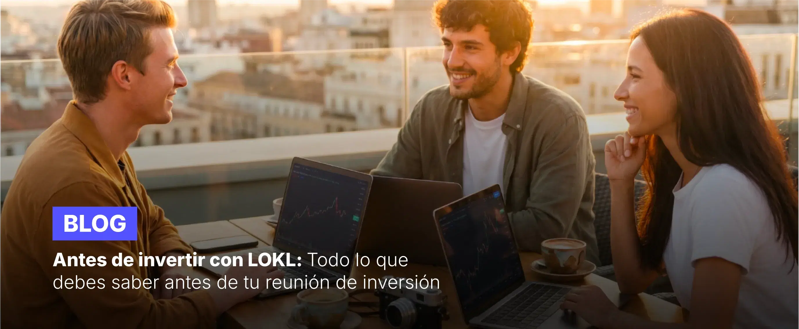 Preparación previa a una reunión de inversión inmobiliaria con LOKL: simulador, proyectos activos y modelo sin deuda.