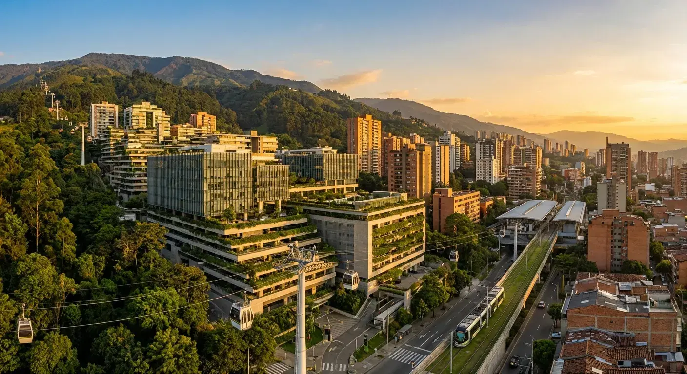 Fotografía de estilo de vida en terraza de Medellín