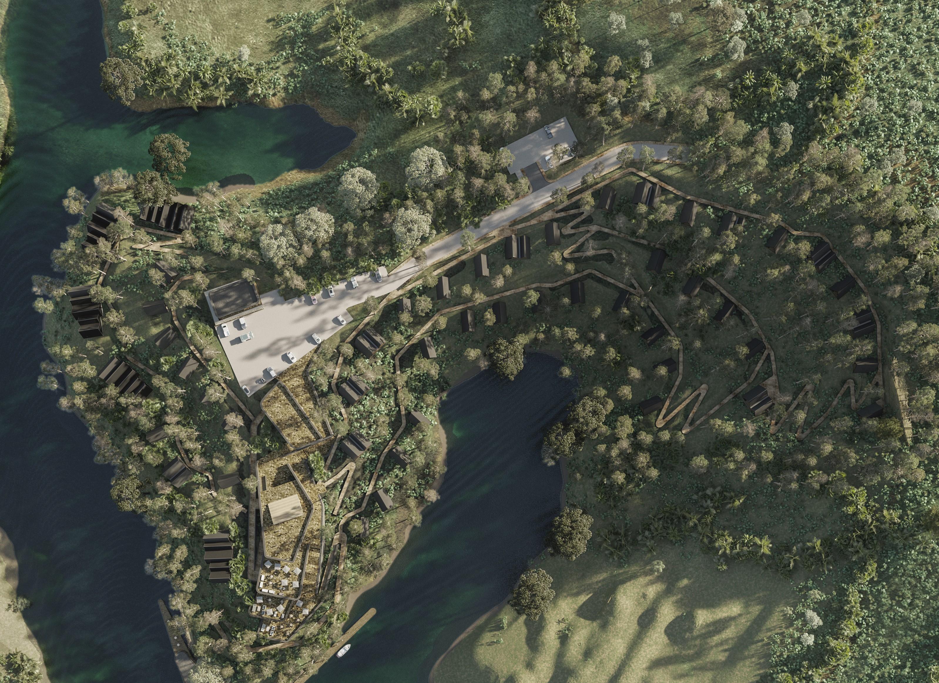 Vista cenital del proyecto