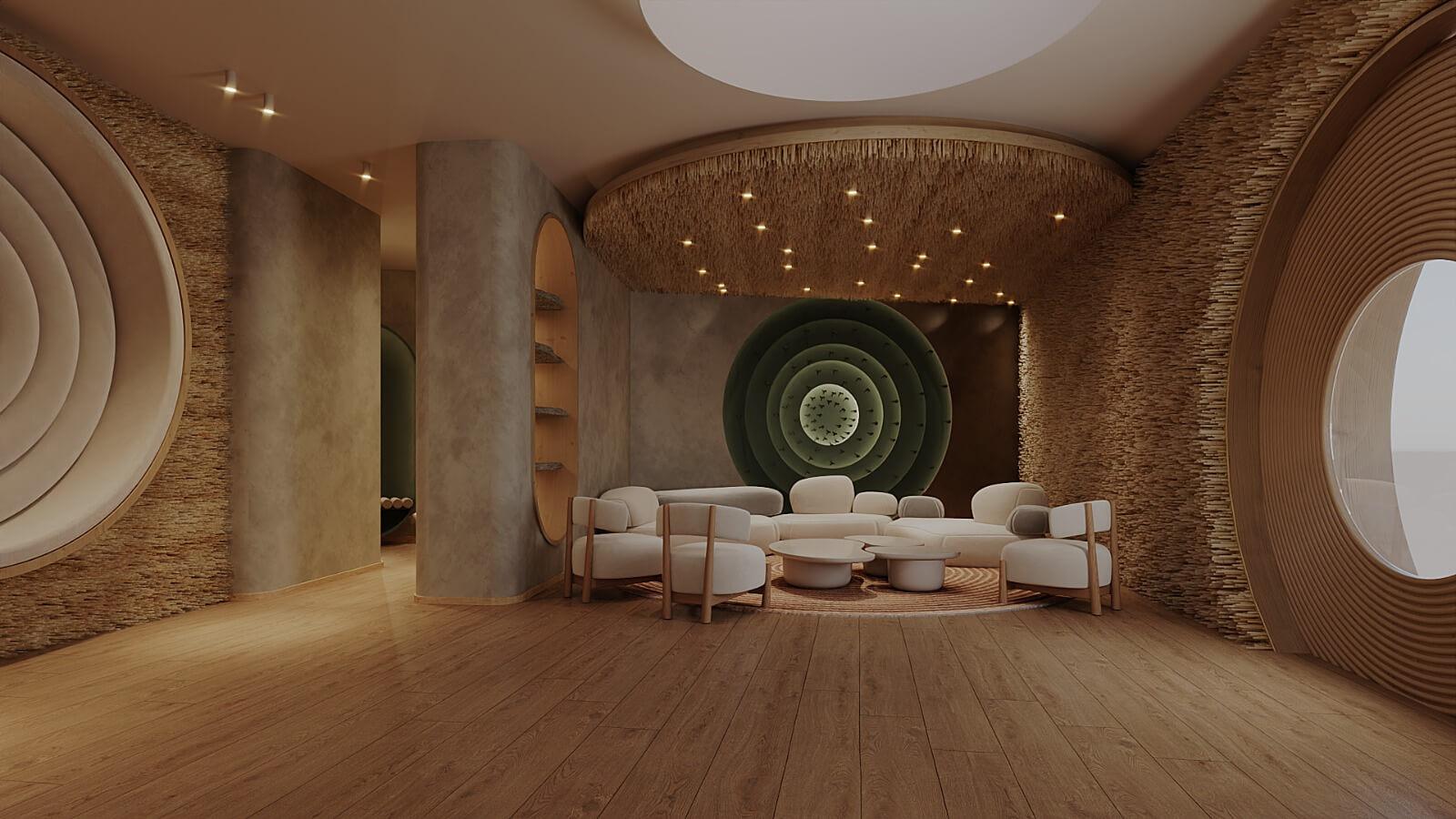 Lobby de Nido de Agua